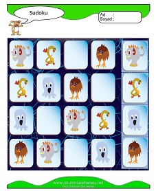 Sudoku Çocuk Bulmacaları